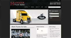 Desktop Screenshot of hammertrucks.com